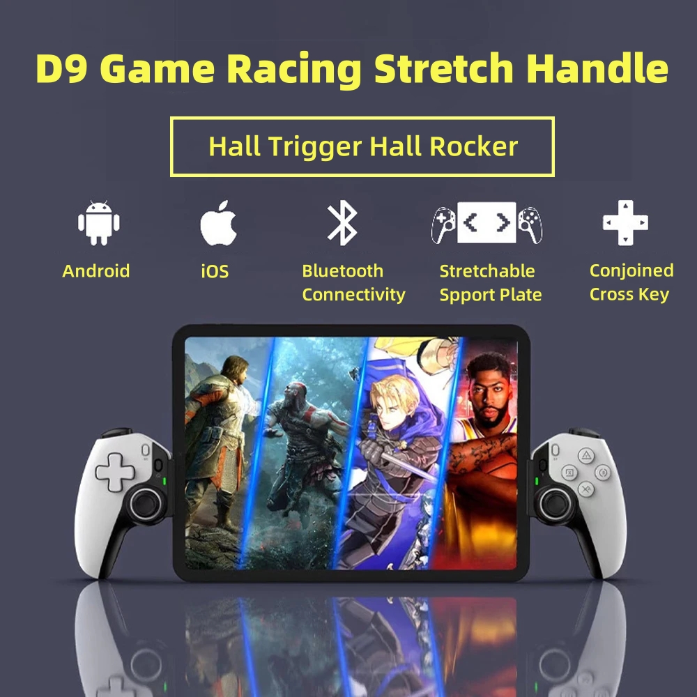 Gaming Console For Ipad - D9 Tablet Denetleyici Kablosuz Kolu Anahtarı