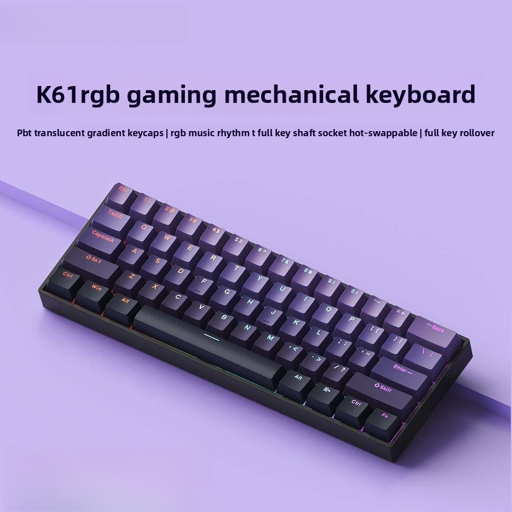 Gaming Console For Ipad - %60 Kablosuz Bluetooth 2.4G Mekanik Klavye