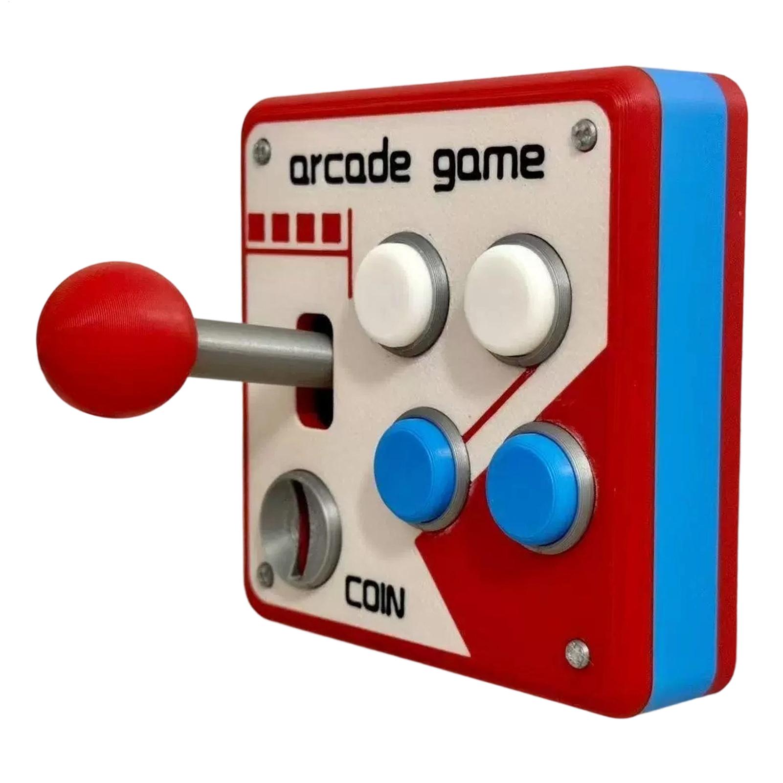 Gaming Console Joystick - Yaratıcı Retro Arcade Oyun Işık Anahtarları