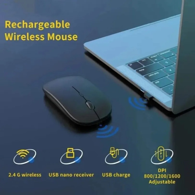 Gaming Console For Ipad - Şarj Edilebilir Kablosuz Oyun Faresi Taşınabilir