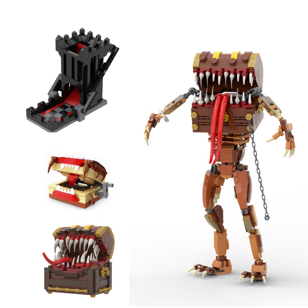 BuildMOC Oyunu Taklit Göğüs Zi - Gaming Console Lego incelemesi ve fiyatı
