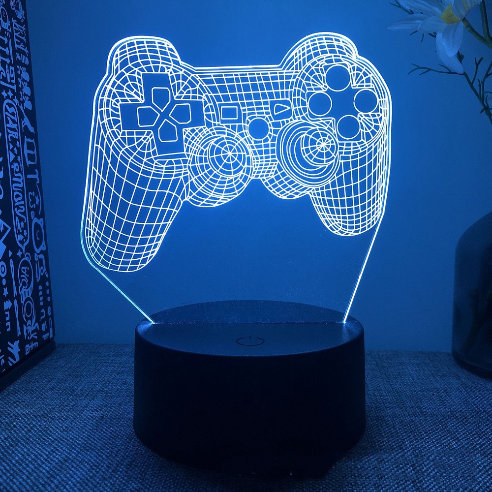 3d Illusion Gece Lambası Oyun  - Gaming Console Icon incelemesi ve fiyatı