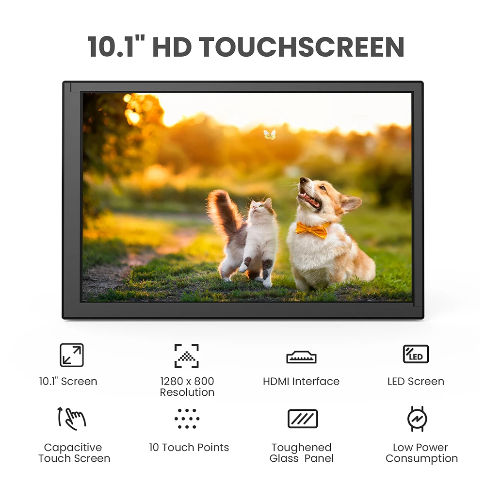 Eyoyo 10.1 inç Kapasitif Dokun - Gaming Console And Monitor incelemesi ve fiyatı