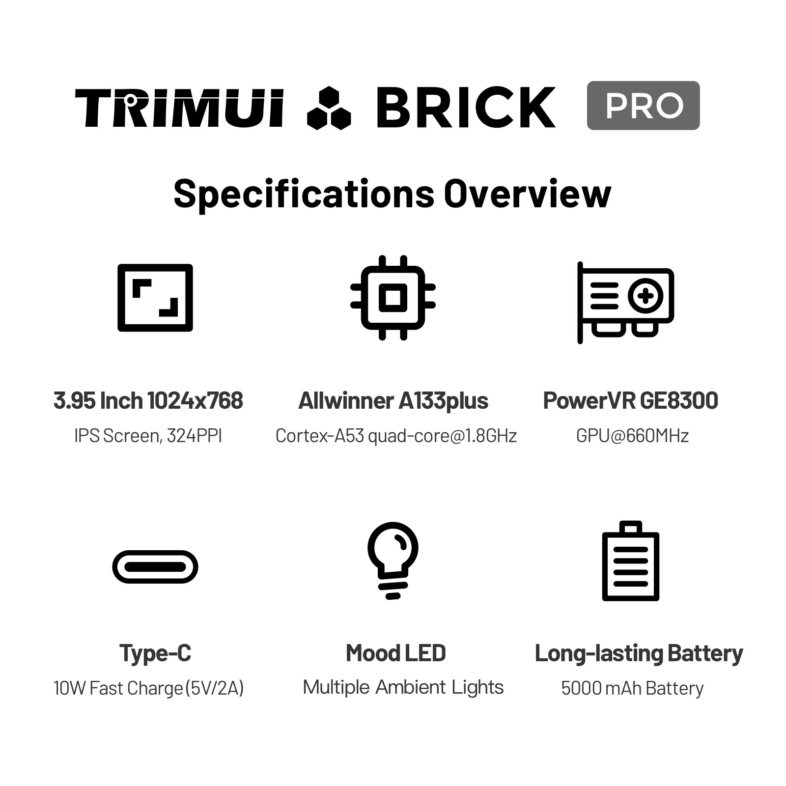 TRIMUI BRICK PRO Retro El Oyun - Gaming Console Under 5000 incelemesi ve fiyatı