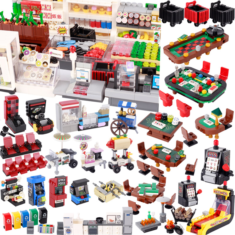 Şehir Sokak Görünümü Sahne Yap - Gaming Console Lego incelemesi ve fiyatı