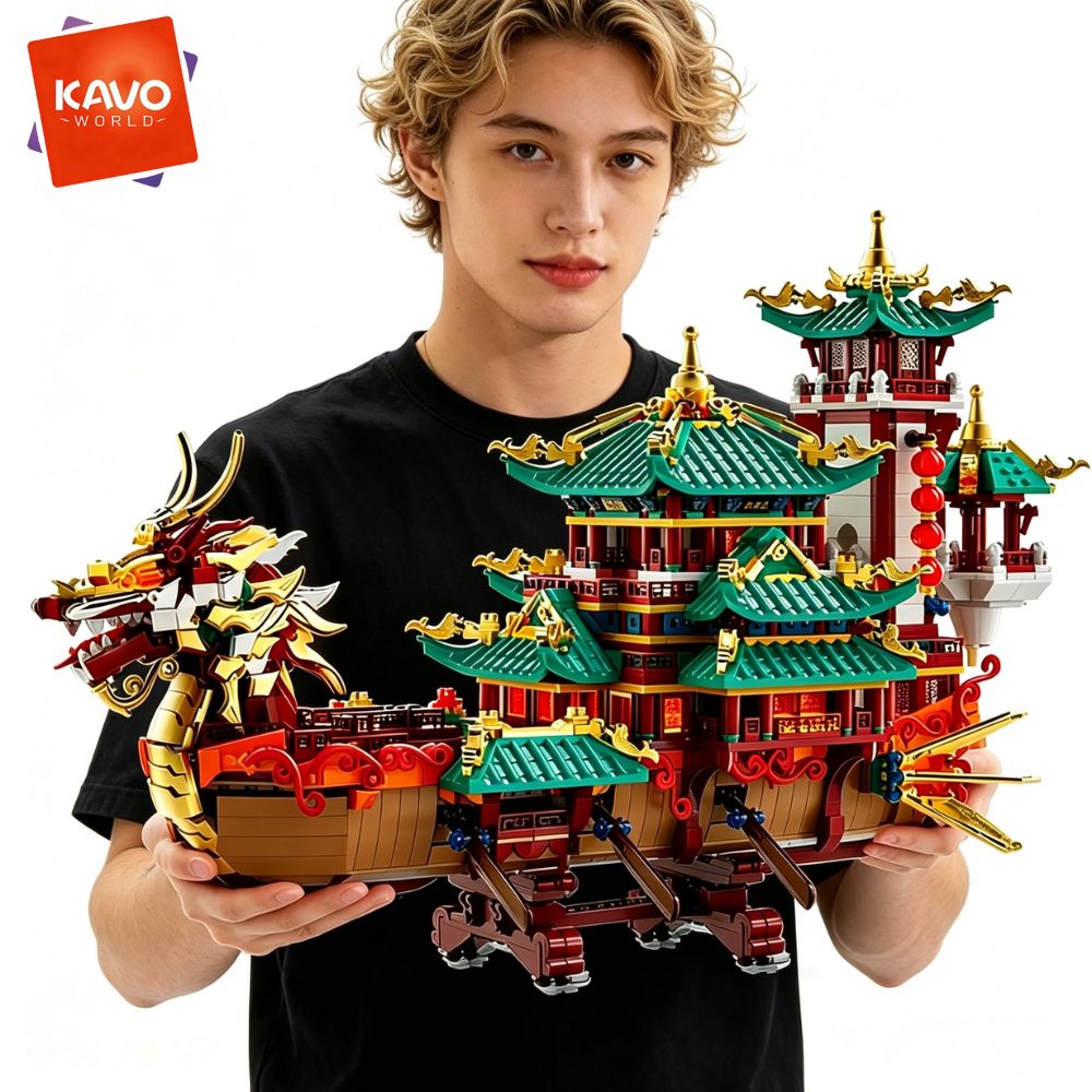 KAVOWORLD 2453 parça Ejderha T - Gaming Console Lego incelemesi ve fiyatı