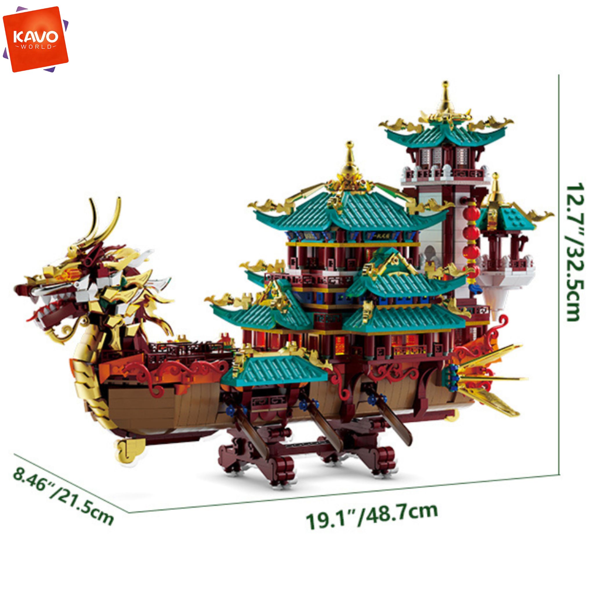 KAVOWORLD 2453 parça Ejderha T - Gaming Console Lego incelemesi ve fiyatı