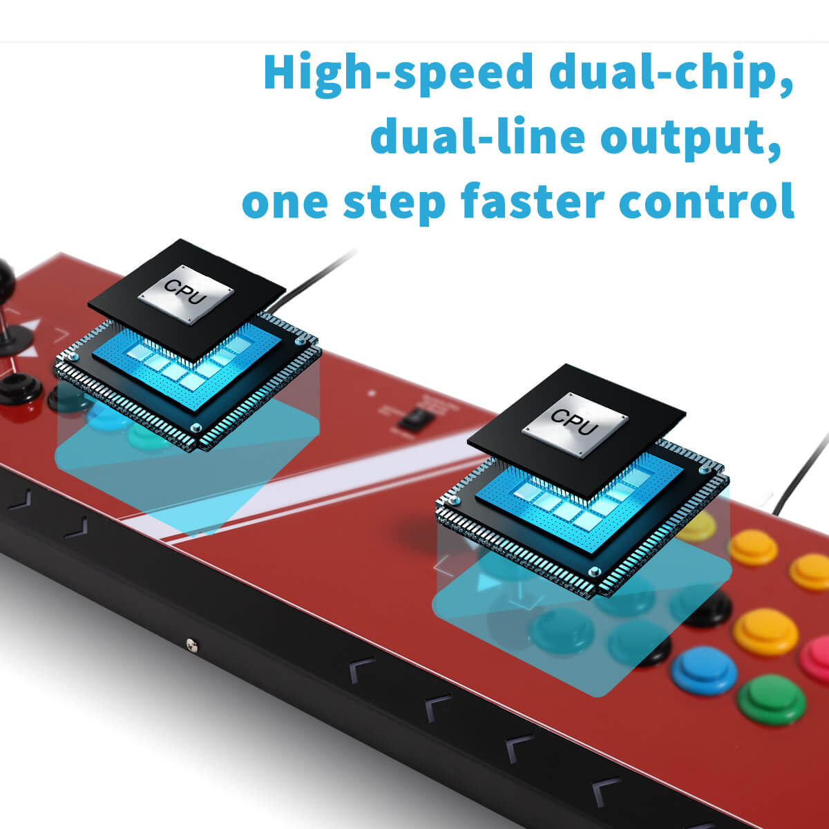 Çift arcade kolu, çoklu oyun p - Console Gaming Hand incelemesi ve fiyatı