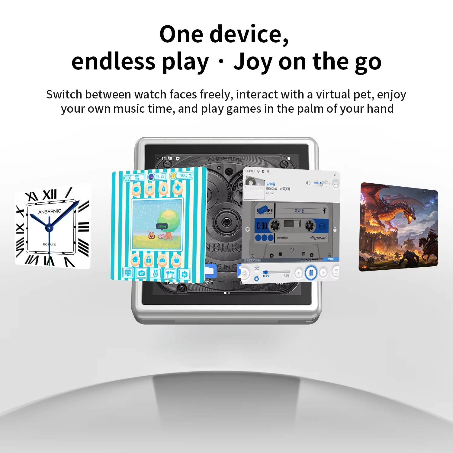 ANBERNIC RG Döndürülebilir El  - Gaming Console 5 Year Old incelemesi ve fiyatı