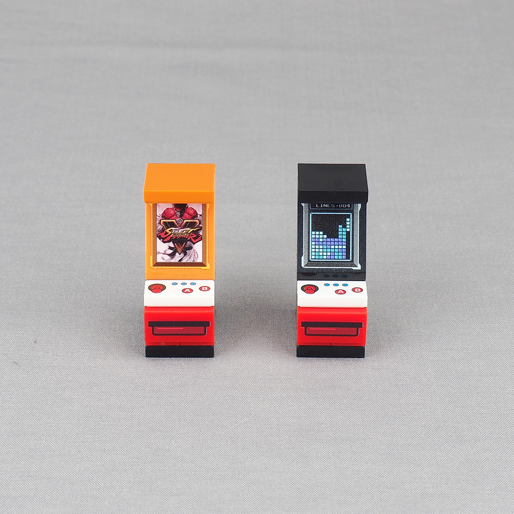 MOC 1 adet Mini Arcade oyun ko - Gaming Console Lego incelemesi ve fiyatı