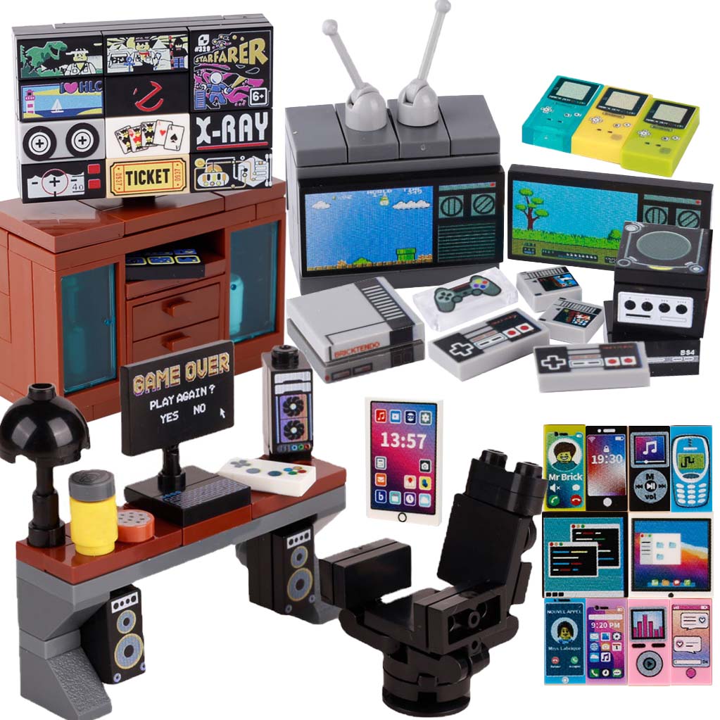 MOC Oyun Konsolu Bilgisayar Mo - Gaming Console Lego incelemesi ve fiyatı